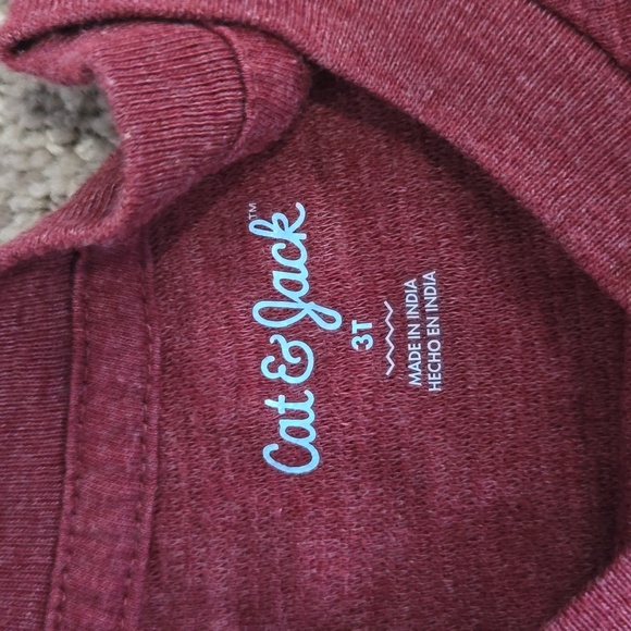 Cat & Jack 3T Long Sleeve - Picture 2 of 2